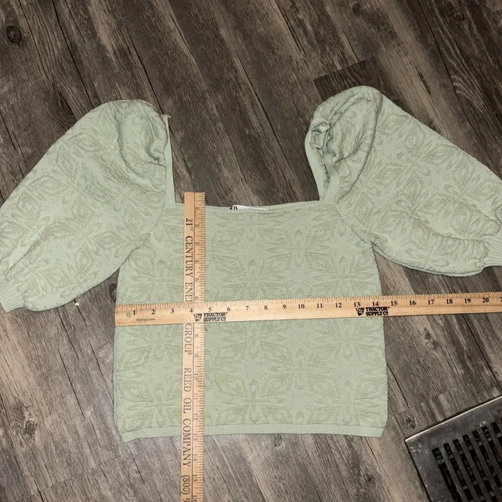 Zara woman’s top - size medium / green